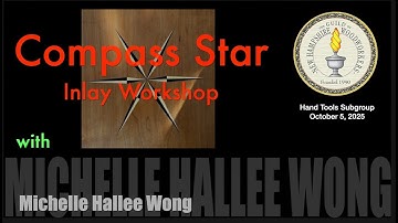 Compass Star Inlay Workshop with Michelle Hallee Wong, October 5, 2025