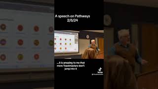 A speech on Toastmasters International education program PATHWAYS