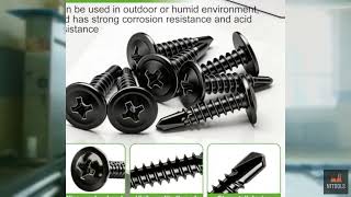 Review - mxuteuk 230PCS Self Tapping Screws 410 Stainless Steel Self Tapping Screws fo
