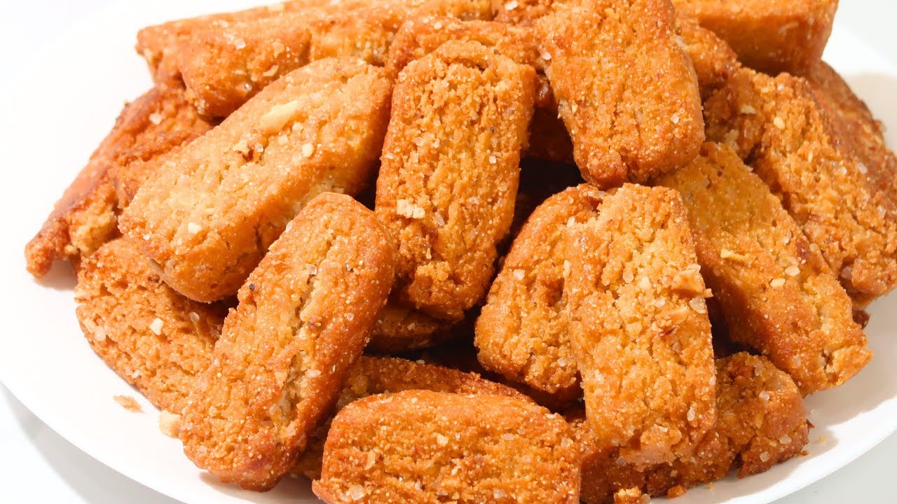 आटे को आधा कप दूध घोलकर इस तरीके से बनाये गेंहू केआटे के खस्ता बिस्कुट | Atta Biscuit Cookies Recipe