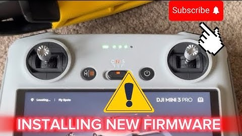 Firmware Update guide for the DJI Mini 3 Pro drone and RC controller #dji #djimini3pro #djirc #drone