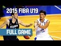 Dominican Republic V Korea Group D Full Game 2015 FIBA U19 World Championship