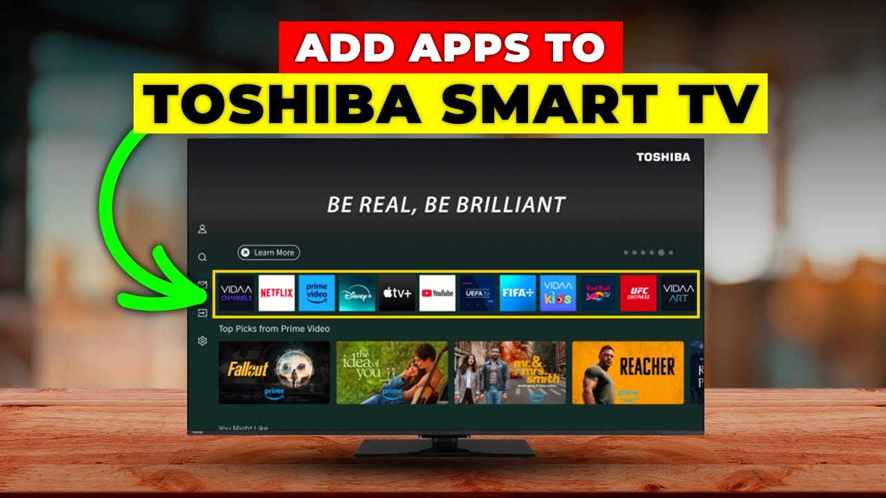 How To Add Apps To Toshiba Smart TV (How To Install Apps On Toshiba ...