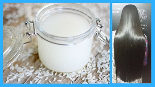DIY Rice Water FAST GROWTH, REPAIR DAMAGE, and Get SILKY Hair
