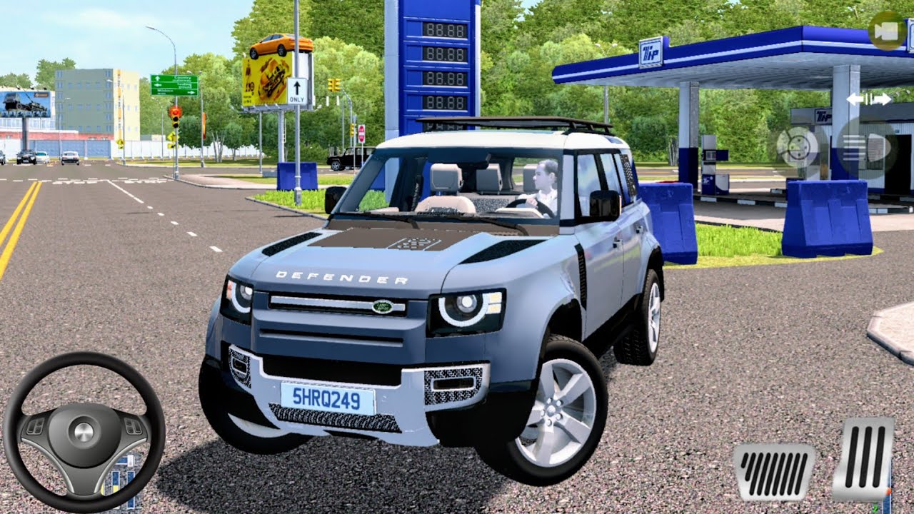 City Car Driving - Land Rover Defender Drive | Free Roam | Logitech g29 ...