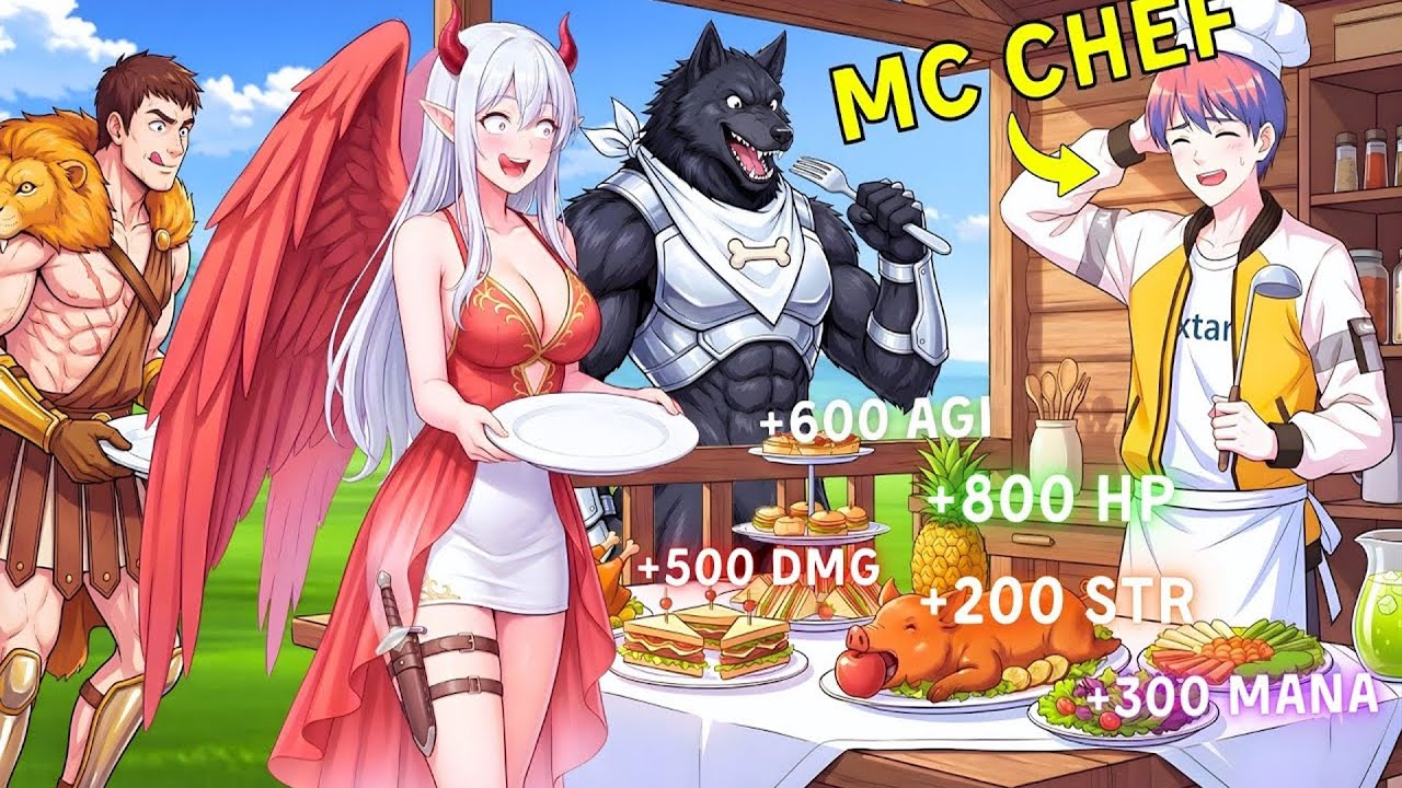 He Cooks Buff-Giving Meals for the Gods and Earns Divine Rewards | Manhwa Recap