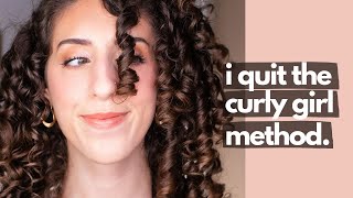 Why I Quit The Curly Girl Method Even Though It Worked Rant