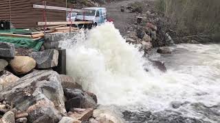 Hydropower water discharge by Bingo Bingo 105 views 3 years ago 1 minute, 3 seconds