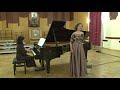 Francis Poulenc &quot;Les chemins de l&#39;amour&quot;. Malevskaia Julia.