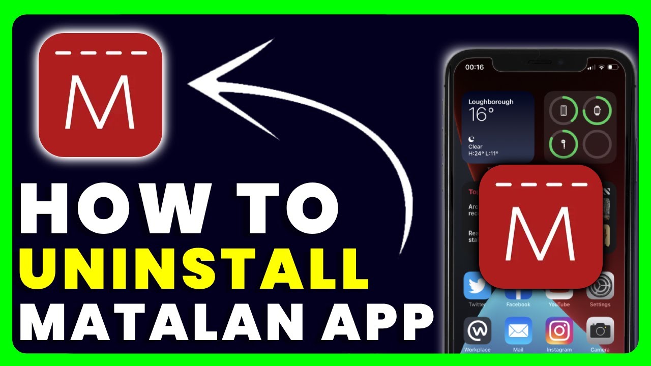 How to Uninstall Matalan App How to Delete & Remove Matalan App YouTube