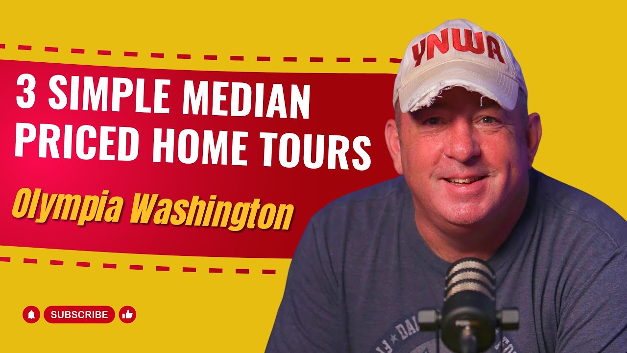 Olympia Washington, 3 simple Median Priced Home Tours YouTube