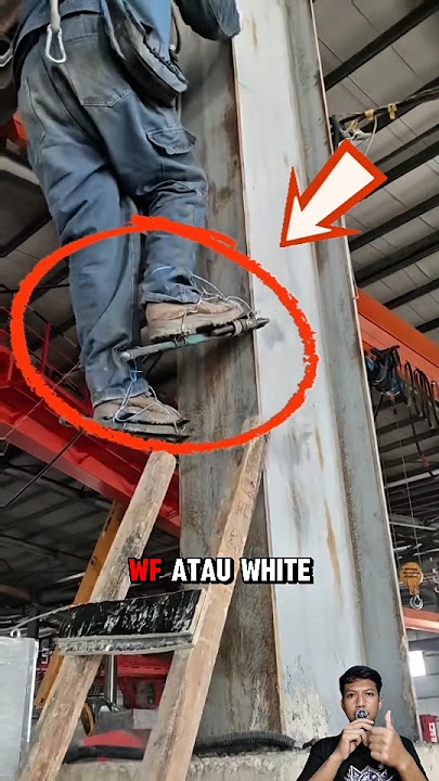 Teknik Kerja Cerdas Memanjat Besi WF Dengan Mudah Dan Wajib Pake Body Harnes Ya Guys‼️🛠