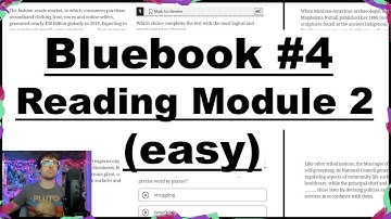 Bluebook Test 4 -- Reading Module 2 (easy)