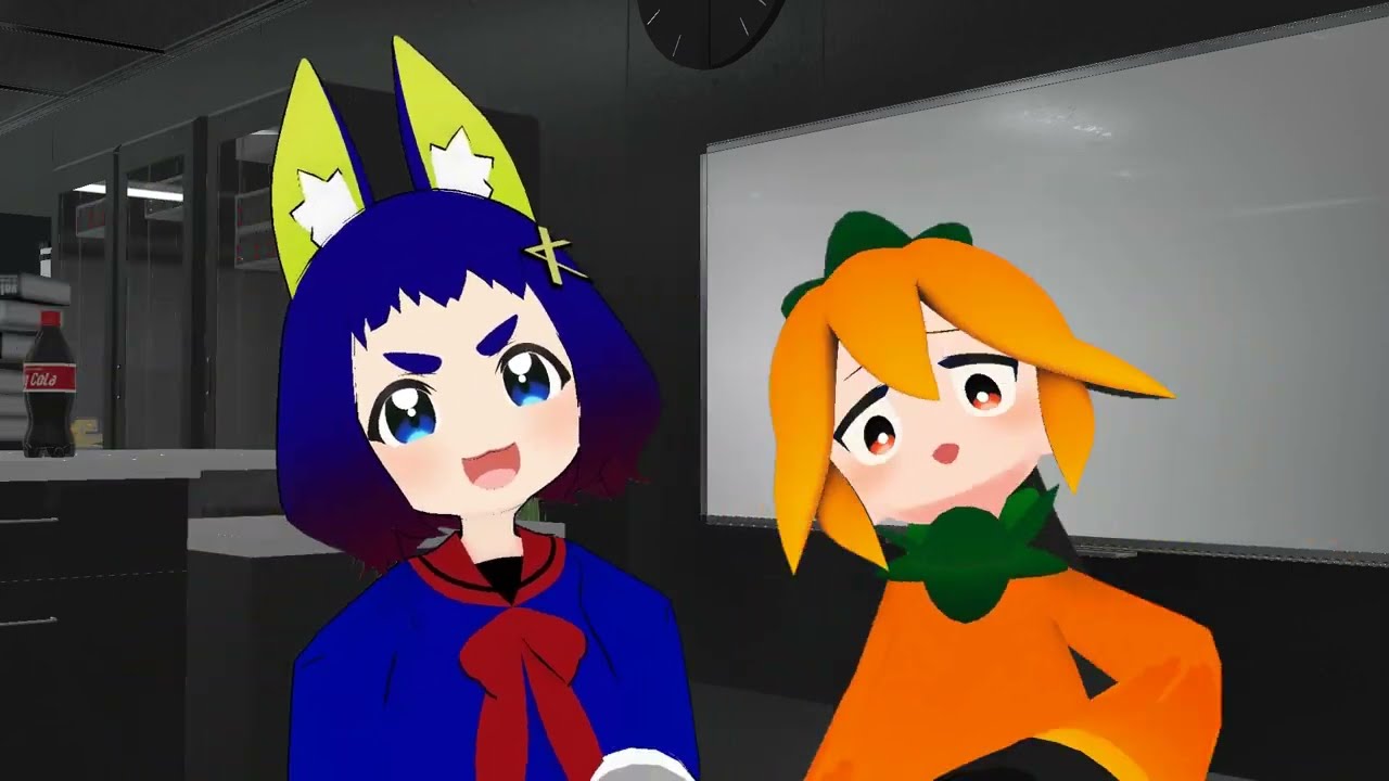VRChat】こんちゃんなすちゃんのガリレオ - YouTube