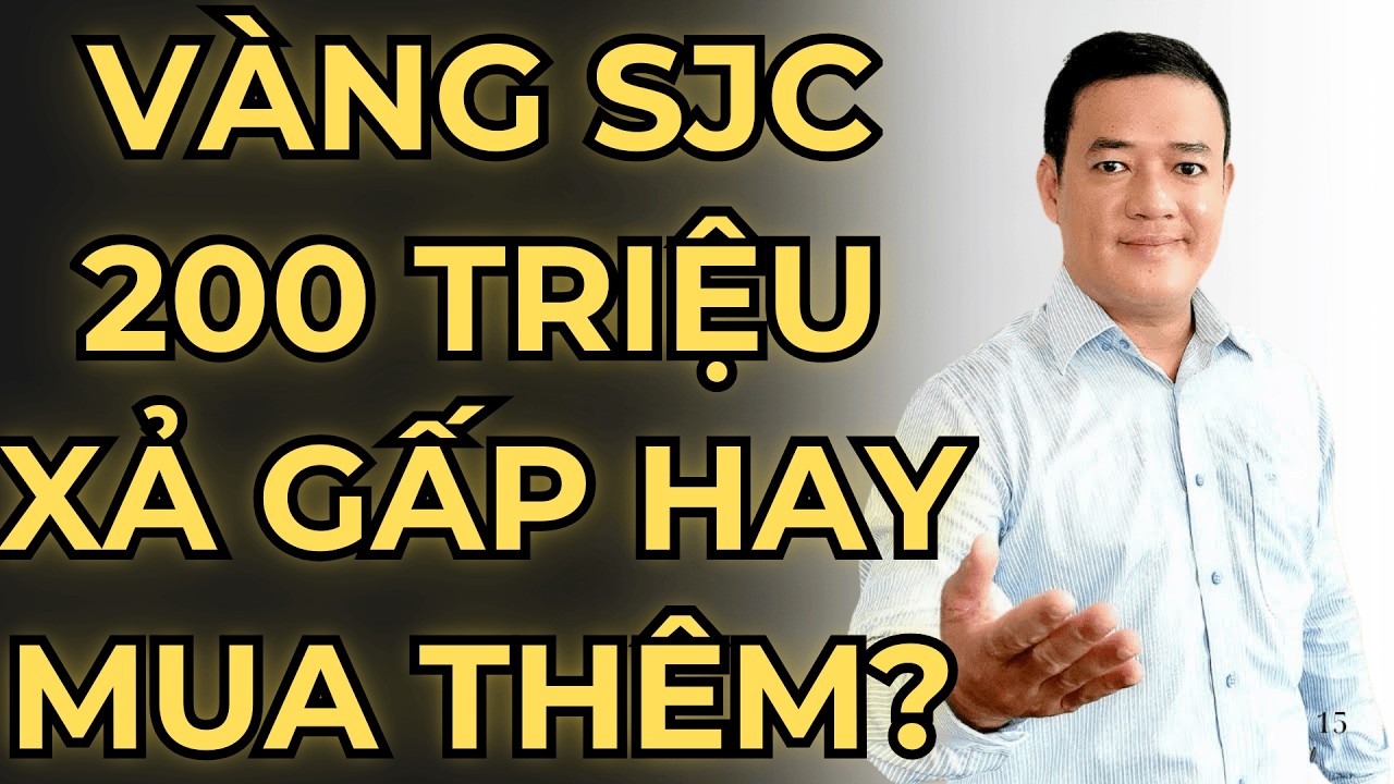 Vàng Thế Giới Vọt 5.300$, SJC Sắp Chạm Ngưỡng 200 Triệu – Bán Ngay Hay Mua Đuổi?