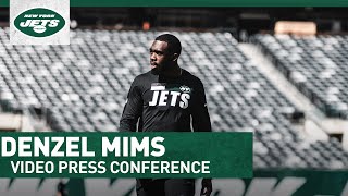 "Been Doing Everything I Can To Get Healthy" | Denzel Mims Press Conference | New York Jets | NFL
