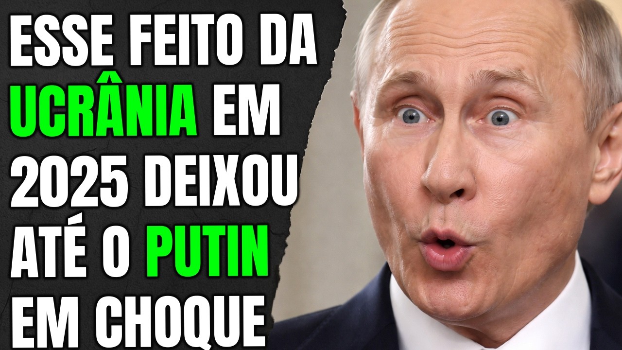 Ucrânia atingiu um feito impressionante durante 2025 que deixou até o Putin em choque