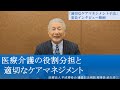 医療介護の役割分担と適切なケアマネジメント【適切なケアマネジメント手法委員インタビュー_武久洋三】