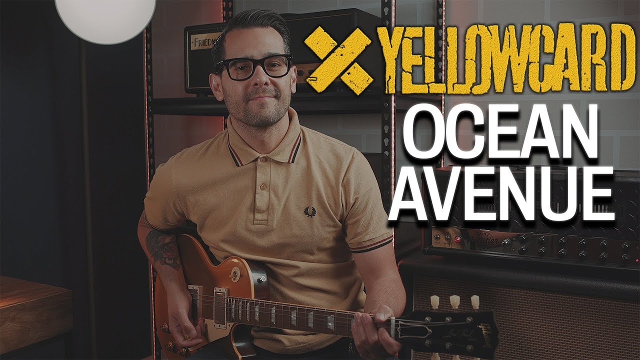 Yellowcard - Ocean Avenue (Guitar Cover)