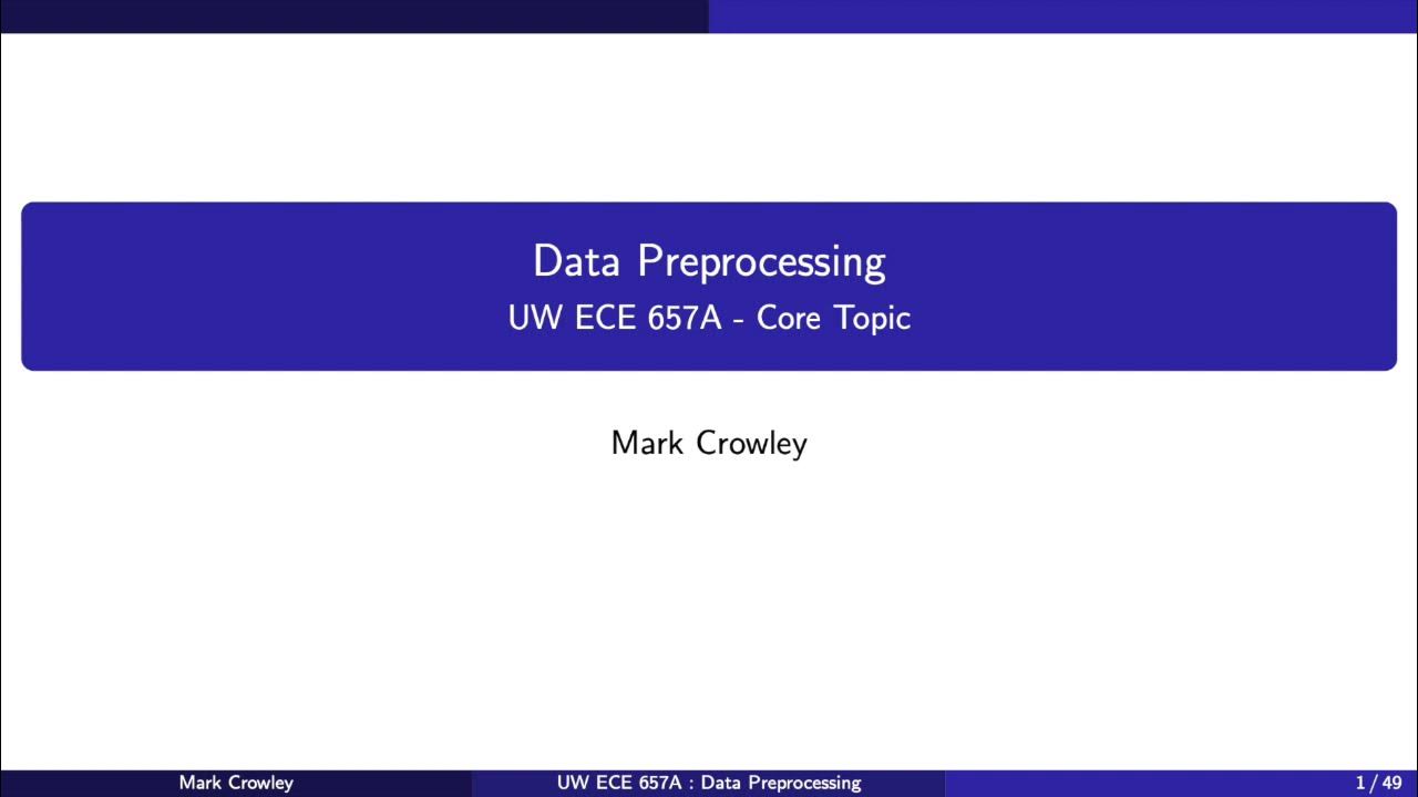 What is Data? Data Preprocessing, Cleaning and Normalization - YouTube