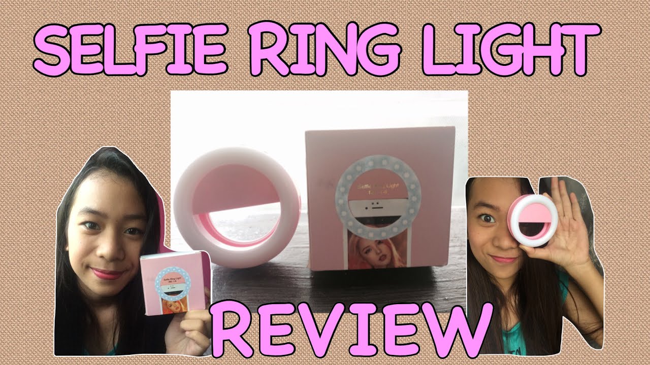 Unboxing Selfie Ring Light Chargeable Lazada Youtube