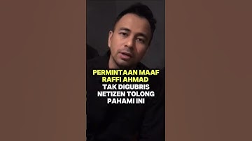 permintaan Raffi tak digubris netizen #ransentertainment #raffiahmad #viral #demo