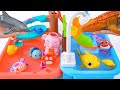 Toy asmr 🐟 ZC Aquatic Mosasaurus + Zuru Robo Fish Aquarium Playset ASMR | Satisfying with Unboxing