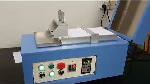 TCH Instrument Compact Tape Casting Coater Film Applicator & Optional Heater