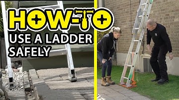 How To Use a Ladder Safely | 4:1 Rule