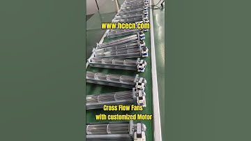 PRSK Cross flow fans Assemble line#manufacturing #tangential fan#cross flow fan #factory