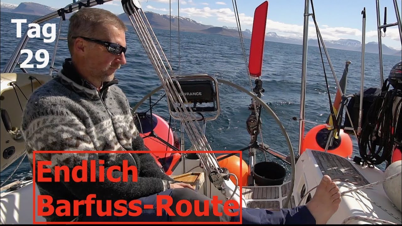 ⁣Segeln barfuss in Island? Barfuss-Route? Quarantäne Tag 29 #65 @XTripSailing  Segeln 2021