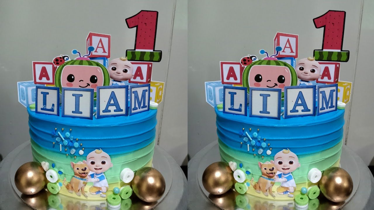 COCOMELON CAKE DESIGN| COCOMELOM CAKE TUTORIAL FOR BEGINNERS| EASY ...