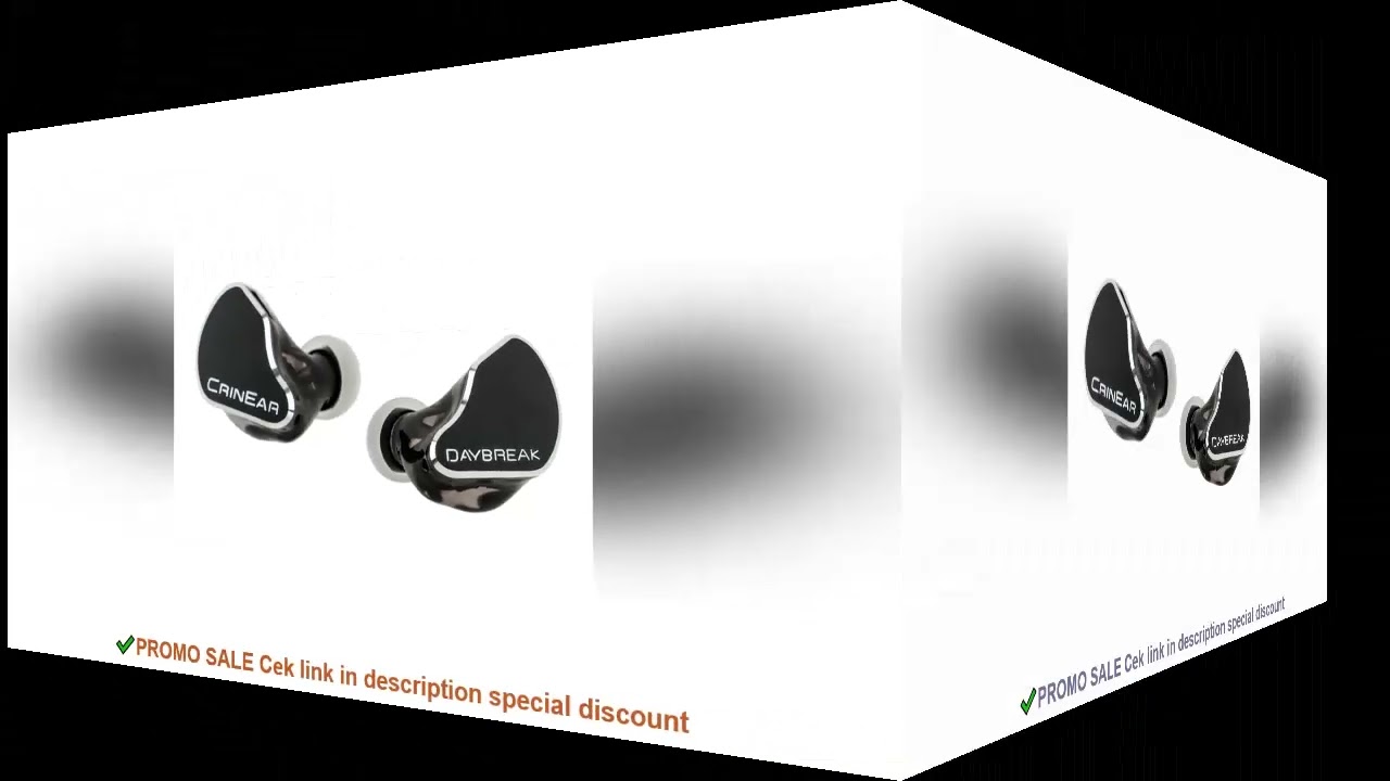 CrinEar Daybreak 1DD+2BA+2MPT (Micro-planar Tweeters) Driver In-Ear Headphones with Fully-Filled Res