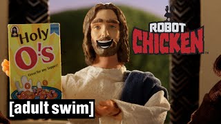 Robot Chicken | Biblical Breakfast | Adult Swim UK 🇬🇧
