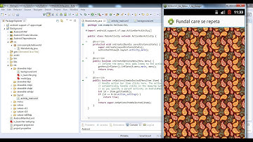 Android Tutorial How to Make a Background repeating (app and source code)