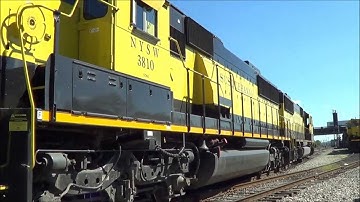 Railfanning NS, CSX, NYSW and CR (9/1-9/5 2013) with CP, CNJ, D9-40CW, D9-40C, ES44AC and more!