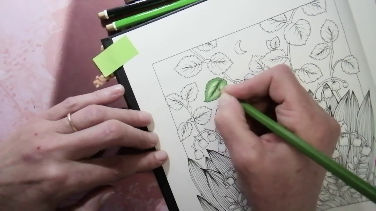 tutoriel feuille trés simple sur maria trolle