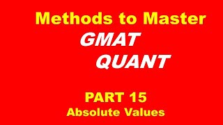 Part  15  Absolute Values and Unit Conversions