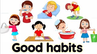 Good habits| good habits for kids| Good manners for kids@Kinder_fun005 #learnenglish #cartoonvideo