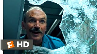 Copshop (2021) - Machine Gun vs. Bulletproof Glass Scene (2/10) | Movieclips