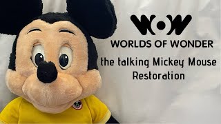Talking Mickey Mouse restoration
