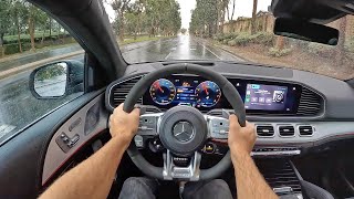 2022 Mercedes-AMG GLE 53 Coupe POV Rain Drive (3D Audio)(ASMR)