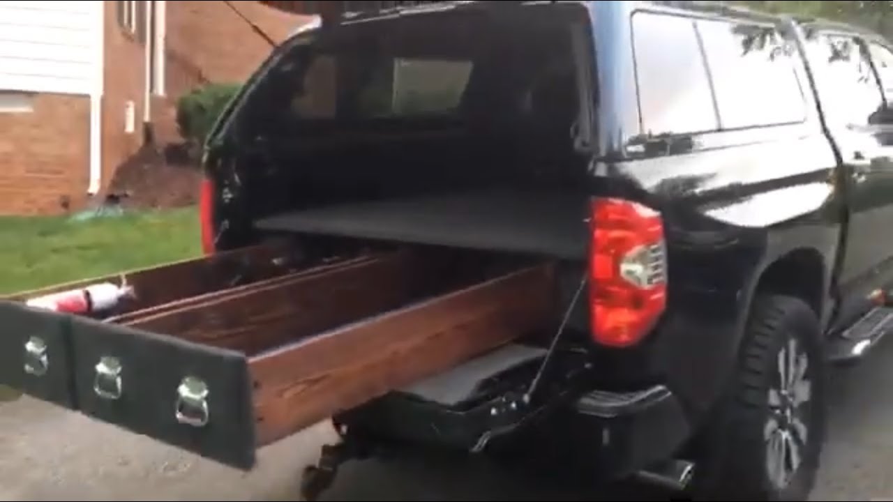 2019 Toyota Tundra truck bed storage boxes YouTube