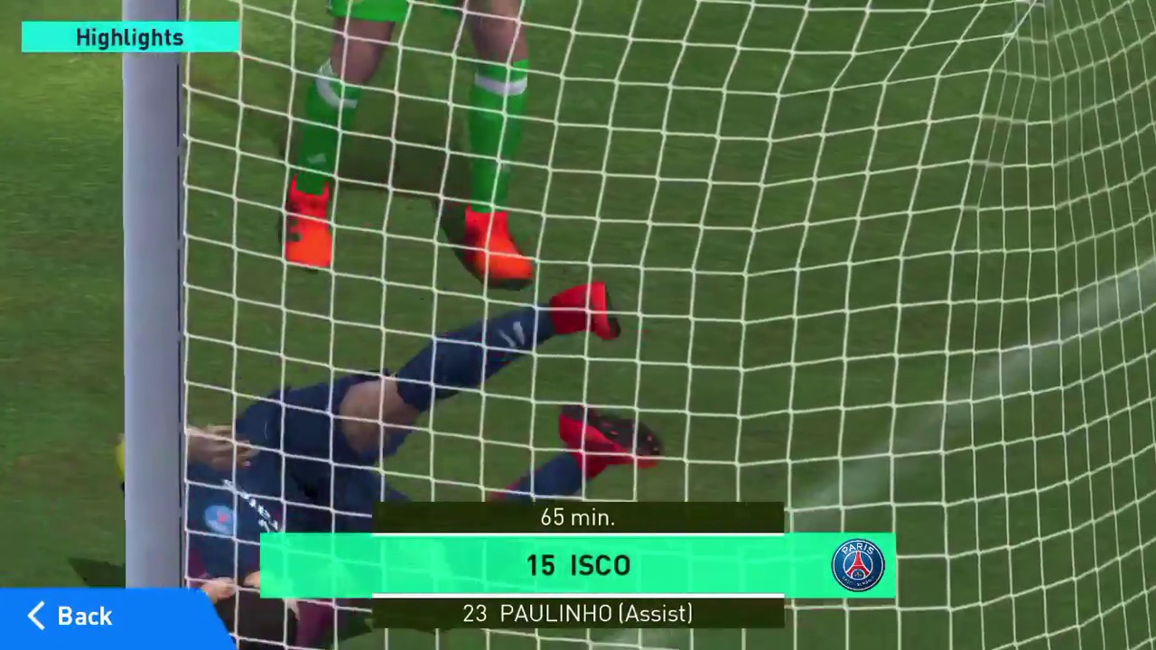 Scorpion kick by ISCO PES 2018 on iOS
