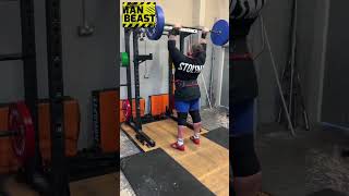 Luke Stoltman 180kg x3 push press  MADE TO LOOK EASY!!!