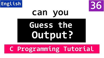 What is the Output | C Programming Interview Questions and Answers for beginners