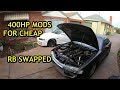 Budget Build 400HP RB25DET Cheap Mods!