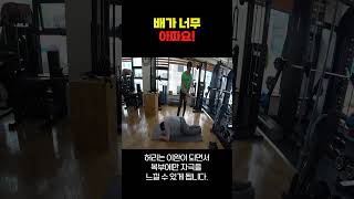 허리환자를 위한 코어운동 #플랭크