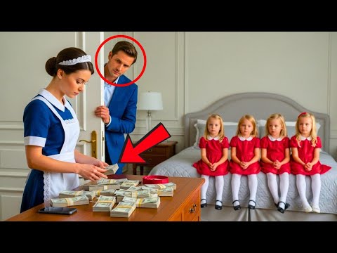 ظنت أنها كانت بمفردها مع بنات المليونير لكنه رأى كل شيء وفعل شيئ ا صادم ا