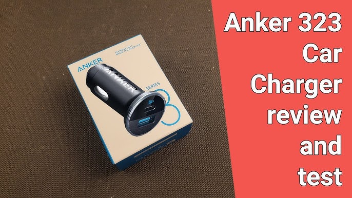 ANKER 30W Car Charger USB-C Fast Charge iPhone & Samsung Phone Review 